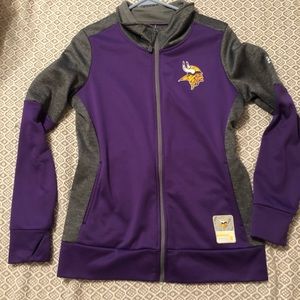 Grey & purple Minnesota Vikings sweatshirt/sweater
